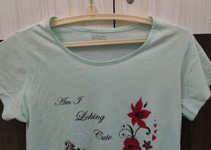 Pretty Ice Blue Tshirt 👕