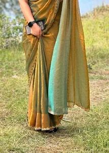 New Saree With Blouse Piece