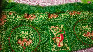 Jamnagar Bandhani Saree.