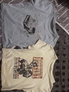 Graphic Street Style Tees ( Set Of 2 )