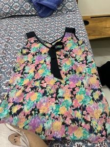 Floral Print Top