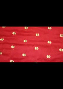 A Beautiful  Saree With Heavy Work X Stiched Blous
