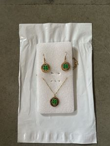 Four Lucky Leaf Clover Necklace Set