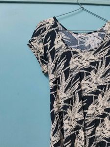 Tropical Print Dress