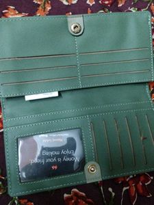 Two-Tone Leather Wallet