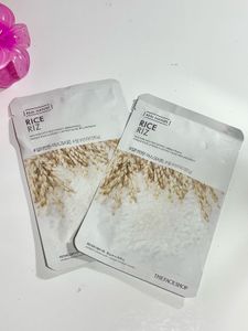 Rice Water Bright Foaming Cleanser &amp; Sheet Mask🍙