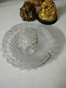 Crystal Turtle 🐢 With Bowl 🥣