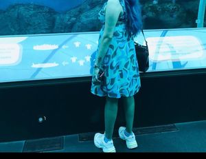 Max Fashion Cute blue Dress💙🩵