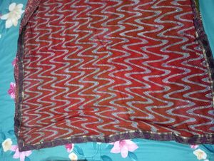 New Without Blouse Printed Saree