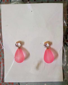 Soft Pink Fashionable Earrings