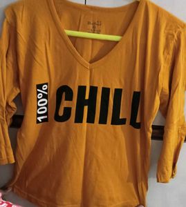Mustard Colour Top And Tunics
