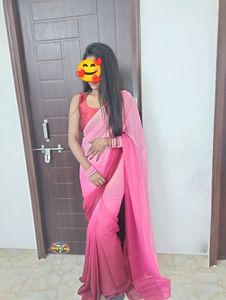 Pink Saree