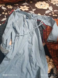 Midi Denim Dress