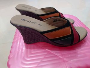 Mary Jane Size 5 Colorful Heels