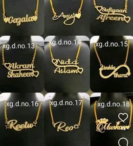 Customize Name Pendant