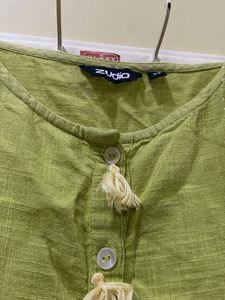 Zudio Green Kurta