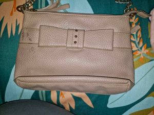 Cute Sling Bag In Peach Colour With Good Space