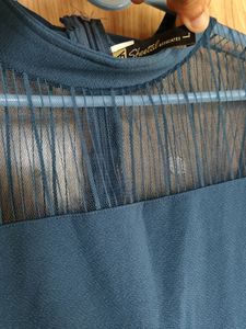 Women Bodycon Dark Blue Dress