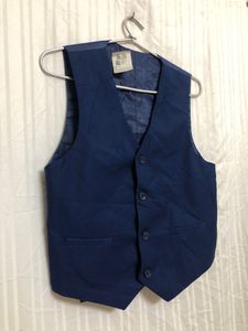 Jodano Navy Blue Formal Vest