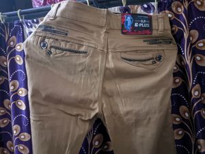 New Brown Pant For Men Size -30