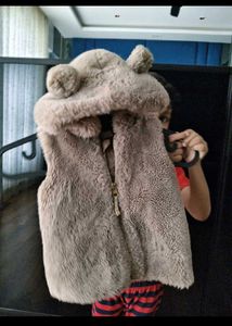 H&amp;M unisex fur jacket for both boys n girls