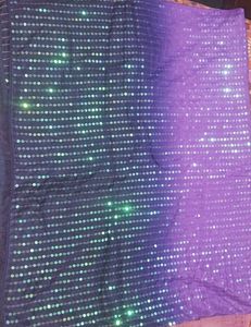 Purple Sequin Fabric