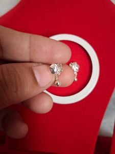Floral Silver Earrings 92.5