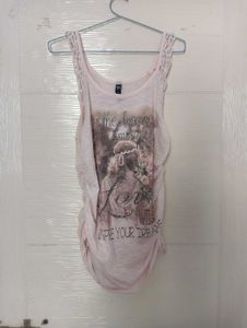 Side Ruchhed Tank Top