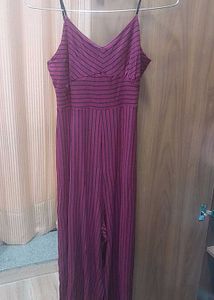 Striped Jumpsuit