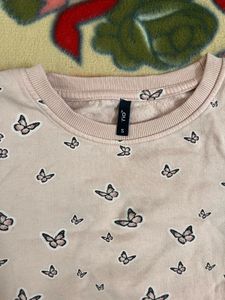 Butterfly Print Top