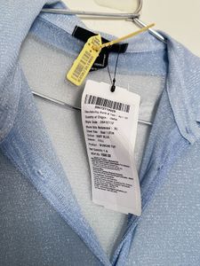 Forever 21 Textured Shimmer Shirt