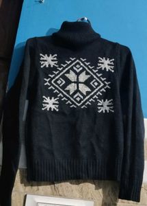 Black Turtleneck Sweater