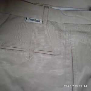 Dennis Parker Beige Dress Pants