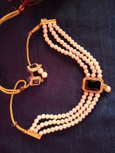 Women Necklace With Earrings