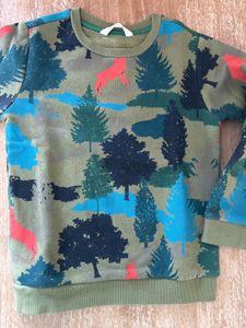 M&amp;S Camo Kids' Sweatshirt