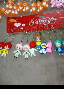 Excellent Five Dozens Keychains Total 60 Pieces