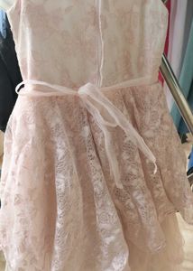 Gown Pink Lace Girls&#39; Party Dress