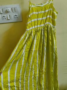 Green Rayon Maxi