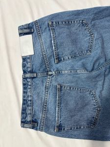 Wide Leg Denim Jeans