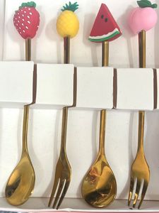 Fruit Topped Spoons &amp; Forks Set