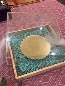 Decorative Wooden Gift Tray