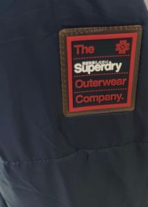 Stylish Navy Blue Padded Jacket