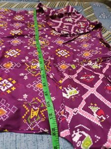 Purple Kurta
