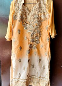 Kurta Set With Churidar Pajama And Dupatta