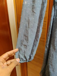 Gray Flare Dress New