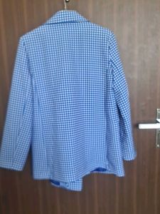Blue Checkered Blazer