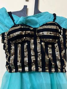 Elegant Blue Dress