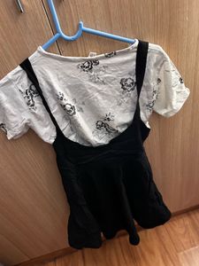 Cute Floral Overalls