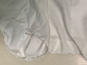 White branded Button-Down Shirt