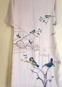 Bird Print Dress